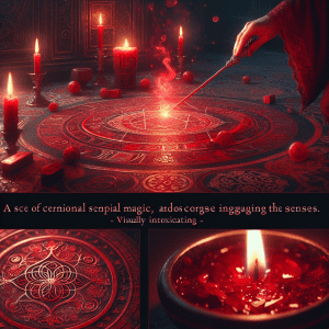 Magia roja, los hechizos ceremonial y de los sentidos